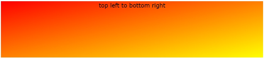 Example linear gradient diagonal