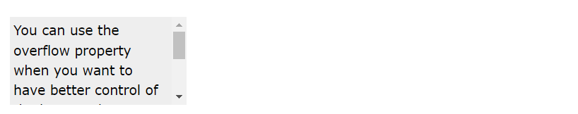 Example overflow auto